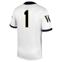 Wake Forest Demon Deacons Football Jersey, Sportswear Jersey Shirt, Lightweight Breathable Athletic Jersey, Casual Gift for Men, Style 201905509