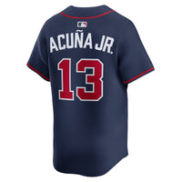 Ronald Acuña Jr. Atlanta Braves Baseball Jersey, Sportswear Jersey Shirt, Lightweight Athletic Jersey, Casual Gift for Men, Style 201932458