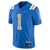 UCLA Bruins Football Jersey, Blue Game Sportswear Jersey Shirt, Lightweight Breathable Athletic Jersey, Casual Gift for Men, Style 200894220