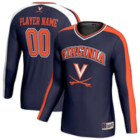Virginia Cavaliers Volleyball Jersey, Navy Sportswear Jersey Shirt, Lightweight Breathable Athletic Jersey, Casual Gift for Men, Style 203494831