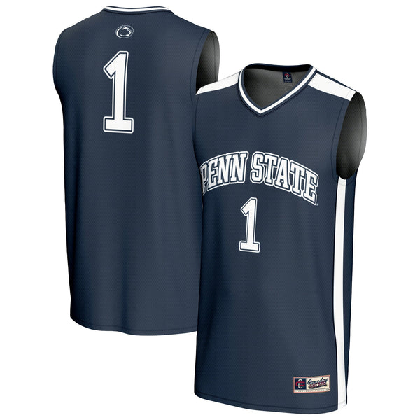 #1 Penn State Nittany Lions Lightweight Basketball Jersey - Navy