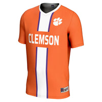 Clemson Tigers Soccer Jersey, Orange Sportswear Jersey Shirt, Lightweight Breathable Athletic Jersey, Casual Gift for Men, Style 200665411