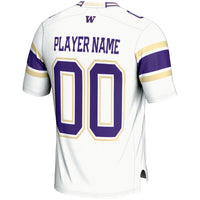 Washington Huskies Football Jersey, White Sportswear Jersey Shirt, Lightweight Breathable Athletic Jersey, Casual Gift for Men, Style 5233562