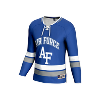 Air Force Falcons Hockey Jersey, Royal Fashion Lightweight Sportswear Jersey Shirt, Long Sleeve Hockey Sweater Jersey, Casual Gift for Men