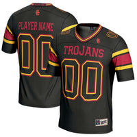 USC Trojans Football Jersey, Black Sportswear Jersey Shirt, Lightweight Breathable Athletic Jersey, Casual Gift for Men, Style 5261701