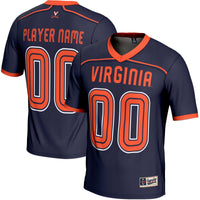 Virginia Cavaliers Lacrosse Jersey, Navy Sportswear Jersey Shirt, Lightweight Breathable Athletic Jersey, Casual Gift for Men, Style 201242335