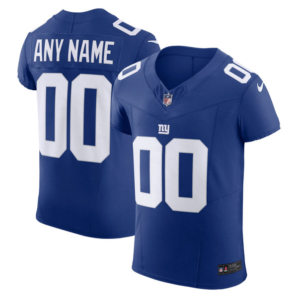 New York Giants Royal Elite Custom Jersey