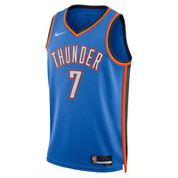 Chet Holmgren Oklahoma City Thunder Basketball Jersey, Blue Sportswear Jersey Shirt, Sleeveless Athletic Tank Jersey, Casual Gift for Men