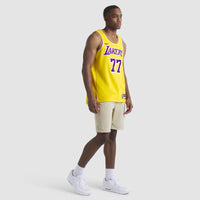 Luka Doncic Los Angeles Lakers Basketball Jersey, Sportswear Jersey Shirt, Sleeveless Athletic Tank Jersey, Casual Gift for Men, Style 203110263