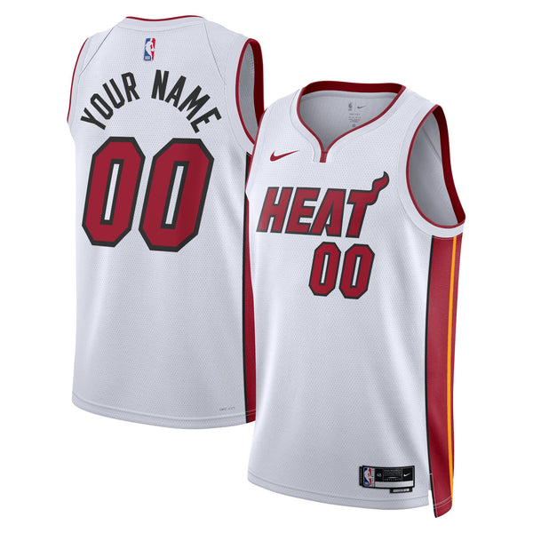 Miami Heat Association Swingman Jersey - Custom