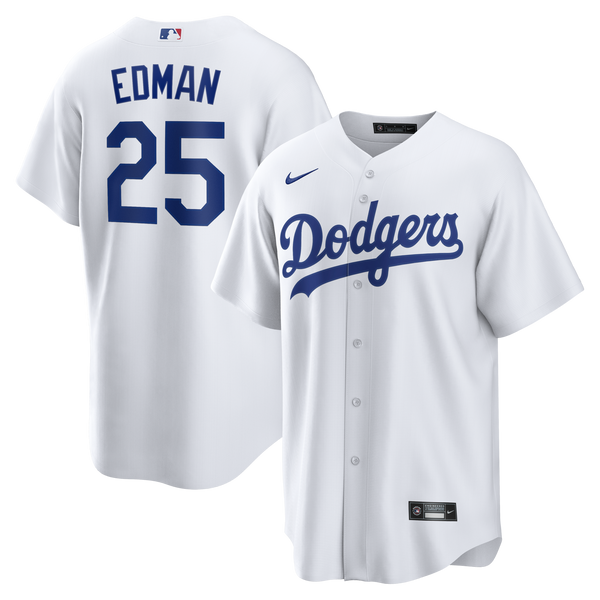 Los Angeles Dodgers Tommy Edman White Home Replica Jersey