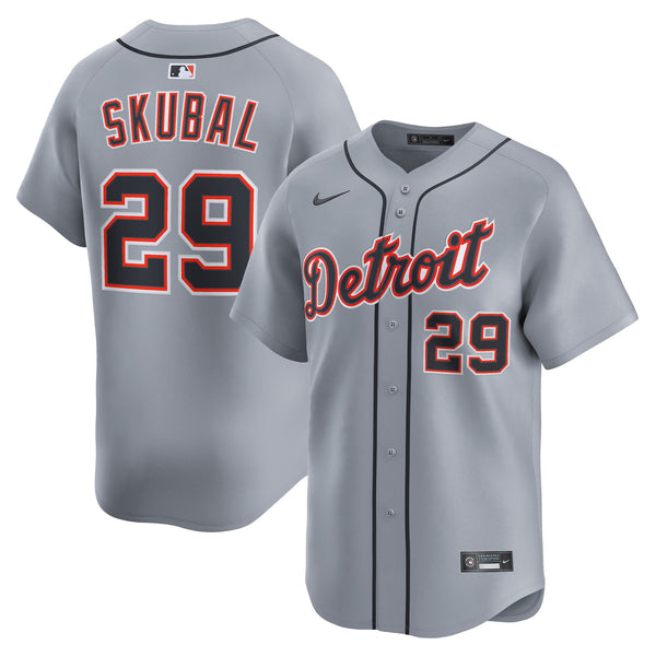 Detroit Tigers Tarik Skubal Gray Road Limited Jersey