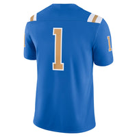 UCLA Bruins Football Jersey, Blue Game Sportswear Jersey Shirt, Lightweight Breathable Athletic Jersey, Casual Gift for Men, Style 200894220