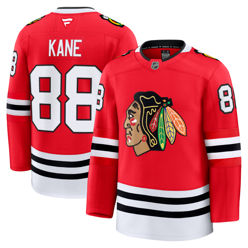 Patrick Kane Chicago Blackhawks Hockey Jersey, Red Premium Sportswear Jersey Shirt, Long Sleeve Hockey Sweater Jersey, Casual Gift for Men