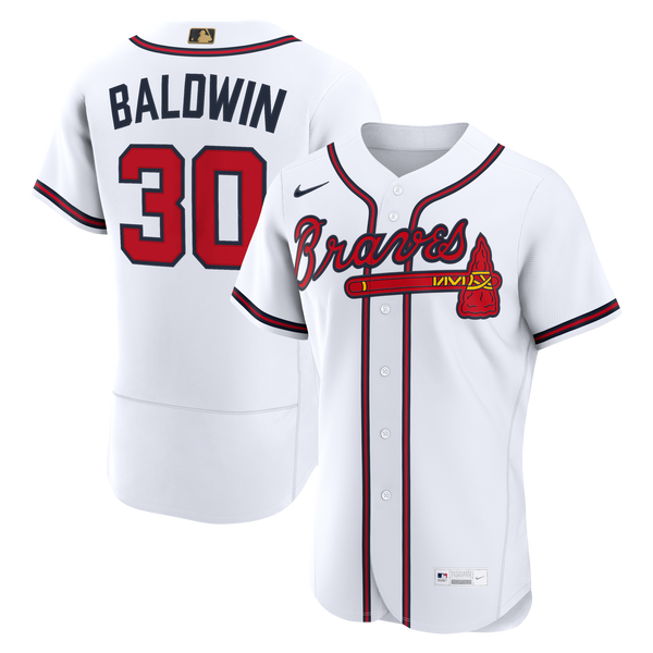 Atlanta Braves Drake Baldwin White MLB Awards Authentic Jersey