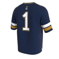FIU Panthers Football Jersey, Navy Fashion Lightweight Sportswear Jersey Shirt, Lightweight Breathable Athletic Jersey, Casual Gift for Men