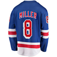 J.T. Miller New York Rangers Hockey Jersey, Blue Breakaway Home Sportswear Jersey Shirt, Long Sleeve Hockey Sweater Jersey, Casual Gift for Men