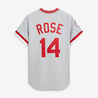 Pete Rose Cincinnati Reds Baseball Jersey, Gray Authentic Sportswear Jersey Shirt, Lightweight Breathable Athletic Jersey, Casual Gift for Men