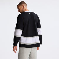 Los Angeles Kings Hockey Jersey, Black Sportswear Jersey Shirt, Long Sleeve Hockey Sweater Jersey, Casual Gift for Men, Style 201897998