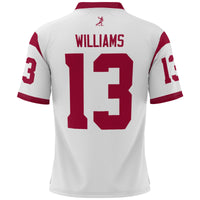 USC Trojans Football Jersey, White Lightweight Sportswear Jersey Shirt, Lightweight Breathable Athletic Jersey, Casual Gift for Men