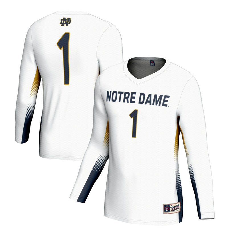 Notre Dame Fighting Irish Volleyball Jersey, Sportswear Jersey Shirt, Lightweight Athletic Jersey, Casual Gift for Men, Style 200461764