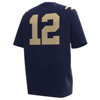 Navy Midshipmen Football Jersey, Replica Sportswear Jersey Shirt, Lightweight Breathable Athletic Jersey, Casual Gift for Men