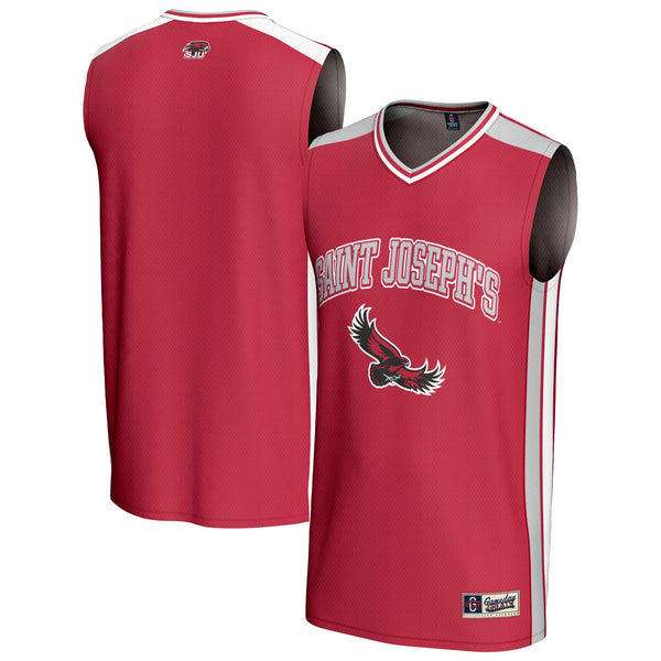 Saint Joseph's Hawks Spirit Basketball Jersey - Crimson
