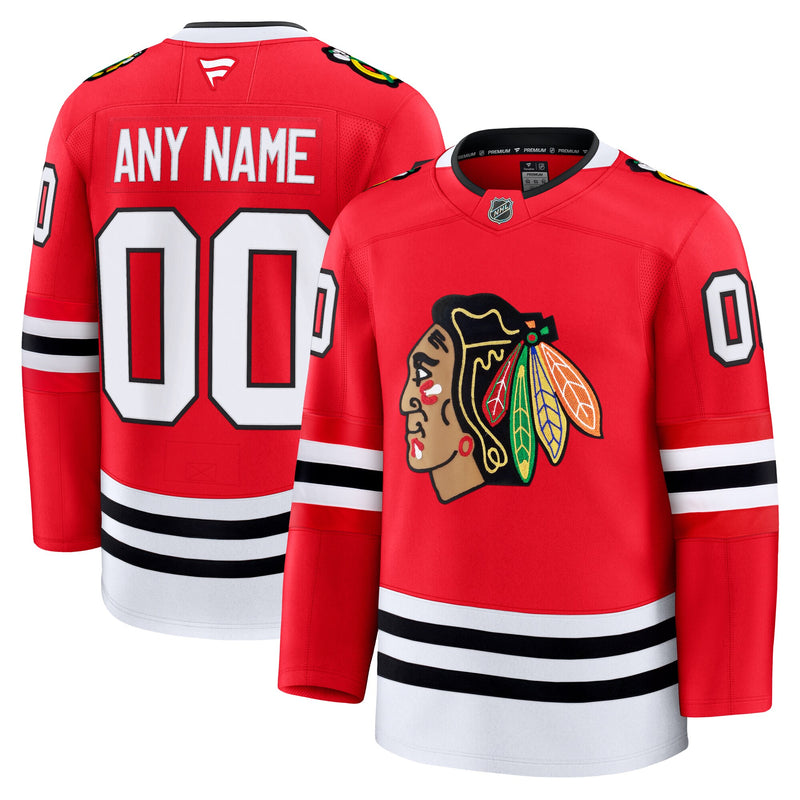 Chicago Blackhawks Hockey Jersey, Red Premium Sportswear Jersey Shirt, Long Sleeve Hockey Sweater Jersey, Casual Gift for Men, Style 202055753
