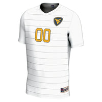 West Virginia Mountaineers Soccer Jersey, Sportswear Jersey Shirt, Lightweight Breathable Athletic Jersey, Casual Gift for Men, Style 200496985