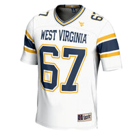 West Virginia Mountaineers Football Jersey, Sportswear Jersey Shirt, Lightweight Athletic Jersey, Casual Gift for Men, Style 200447731