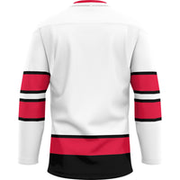 Virginia Military Institute Keydets Hockey Jersey, White Sportswear Jersey Shirt, Long Sleeve Hockey Sweater Jersey, Casual Gift for Men
