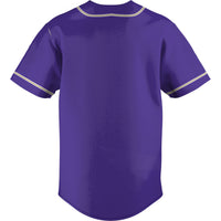 Western Carolina Catamounts Baseball Jersey, Purple Sportswear Jersey Shirt, Lightweight Breathable Athletic Jersey, Casual Gift for Men