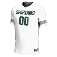 Michigan State Spartans Soccer Jersey, Sportswear Jersey Shirt, Lightweight Breathable Athletic Jersey, Casual Gift for Men, Style 201032053