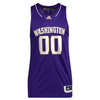 Washington Huskies Basketball Jersey, Purple Sportswear Jersey Shirt, Sleeveless Athletic Tank Jersey, Casual Gift for Men