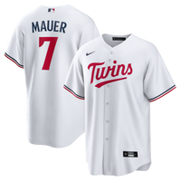 Joe Mauer Minnesota Twins Baseball Jersey, White Replica Sportswear Jersey Shirt, Lightweight Breathable Athletic Jersey, Casual Gift for Men