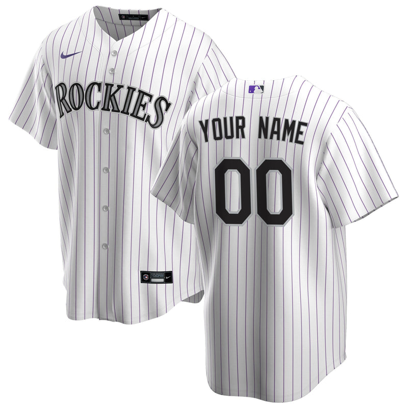 Colorado Rockies Baseball Jersey, White Sportswear Jersey Shirt, Lightweight Breathable Athletic Jersey, Casual Gift for Men, Style 3811562