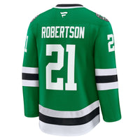 Jason Robertson Dallas Stars Hockey Jersey, Kelly Green Premium Sportswear Jersey Shirt, Long Sleeve Hockey Sweater Jersey, Casual Gift for Men