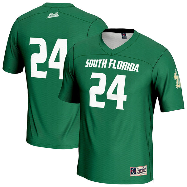 #24 South Florida Bulls Lightweight Lacrosse Jersey - Green