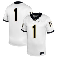 Wake Forest Demon Deacons Football Jersey, Sportswear Jersey Shirt, Lightweight Breathable Athletic Jersey, Casual Gift for Men, Style 201905509