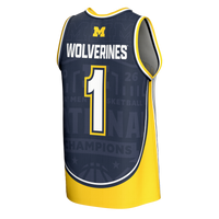 Michigan Wolverines Basketball Jersey, White Fashion Sportswear Jersey Shirt, Sleeveless Athletic Tank Jersey, Casual Gift for Men