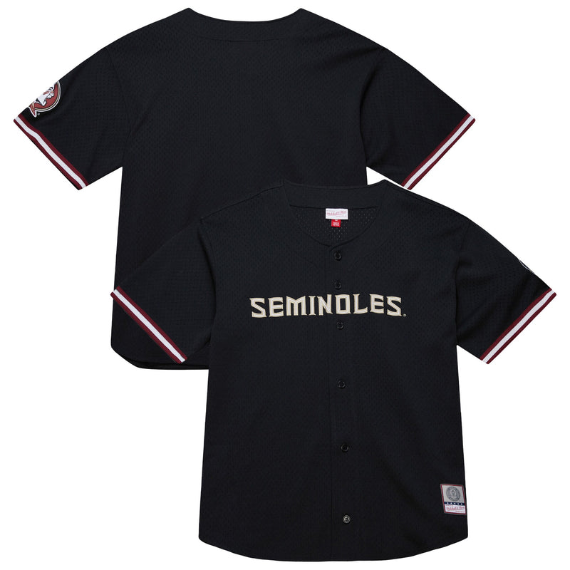 Florida State Seminoles On Football Jersey, Black Fashion Sportswear Jersey Shirt, Lightweight Breathable Athletic Jersey, Casual Gift for Men
