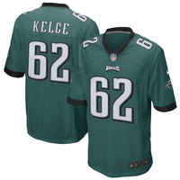 Jason Kelce Philadelphia Eagles Football Jersey, Green Game Sportswear Jersey Shirt, Lightweight Breathable Athletic Jersey, Casual Gift for Men