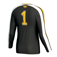 Iowa Hawkeyes Volleyball Jersey, Black Fashion Lightweight Sportswear Jersey Shirt, Lightweight Breathable Athletic Jersey, Casual Gift for Men