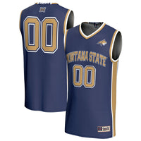 Montana State Bobcats Basketball Jersey, Navy Fashion Lightweight Sportswear Jersey Shirt, Sleeveless Athletic Tank Jersey, Casual Gift for Men
