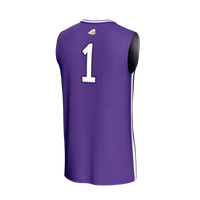 TCU Horned Frogs Basketball Jersey, Purple Fashion Lightweight Sportswear Jersey Shirt, Sleeveless Athletic Tank Jersey, Casual Gift for Men