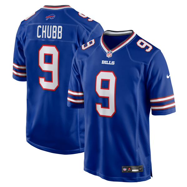 Buffalo Bills Bradley Chubb Royal Team Game Jersey