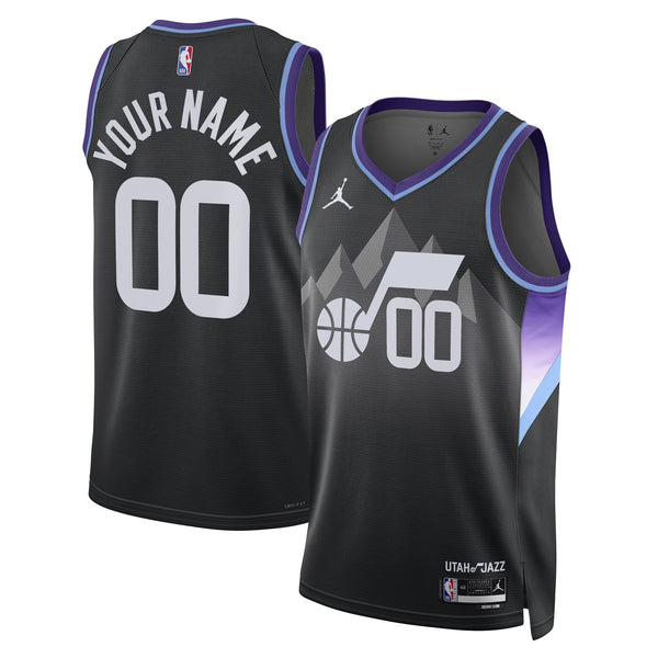 Utah Jazz NBA Statement Edition Swingman Jersey - Custom