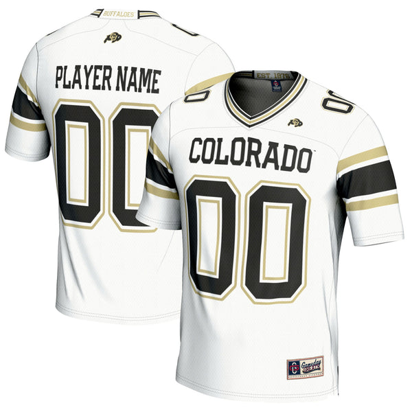 Colorado Buffaloes NIL Pick-A-Player Football Jersey - White