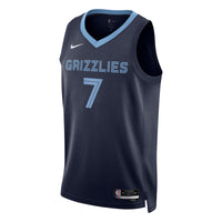 Santi Aldama Memphis Grizzlies Basketball Jersey, Navy Swingman Sportswear Jersey Shirt, Sleeveless Athletic Tank Jersey, Casual Gift for Men