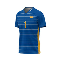 Pitt Panthers Soccer Jersey, Royal Fashion Sportswear Jersey Shirt, Lightweight Breathable Athletic Jersey, Casual Gift for Men, Style 200657588